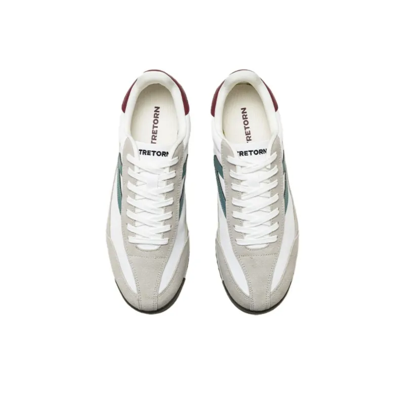 TRETORN Casual Shoes Unisex Low Top White/Green-3