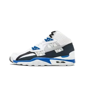 Nike Air Trainer Sc High White Metallic Platinum Hyper Cobalt