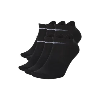 Nike Ankle Socks Unisex 6 Pack Black