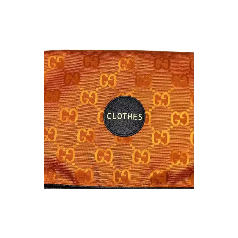GUCCI Off The Grid Fabric Storage Bags Toiletry Bags Medium Size Men's Orange-7