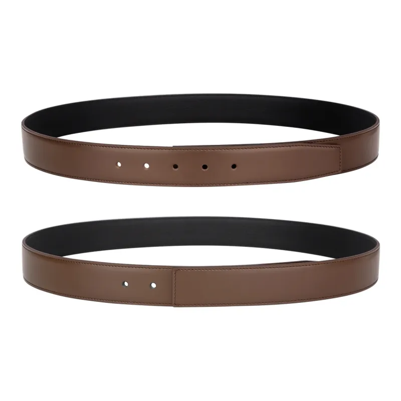 Jaylen Oos Headless Belt Compatible With Pants Belt Top Grain Cow Leather Leather Belts Men's 3.5cm-21