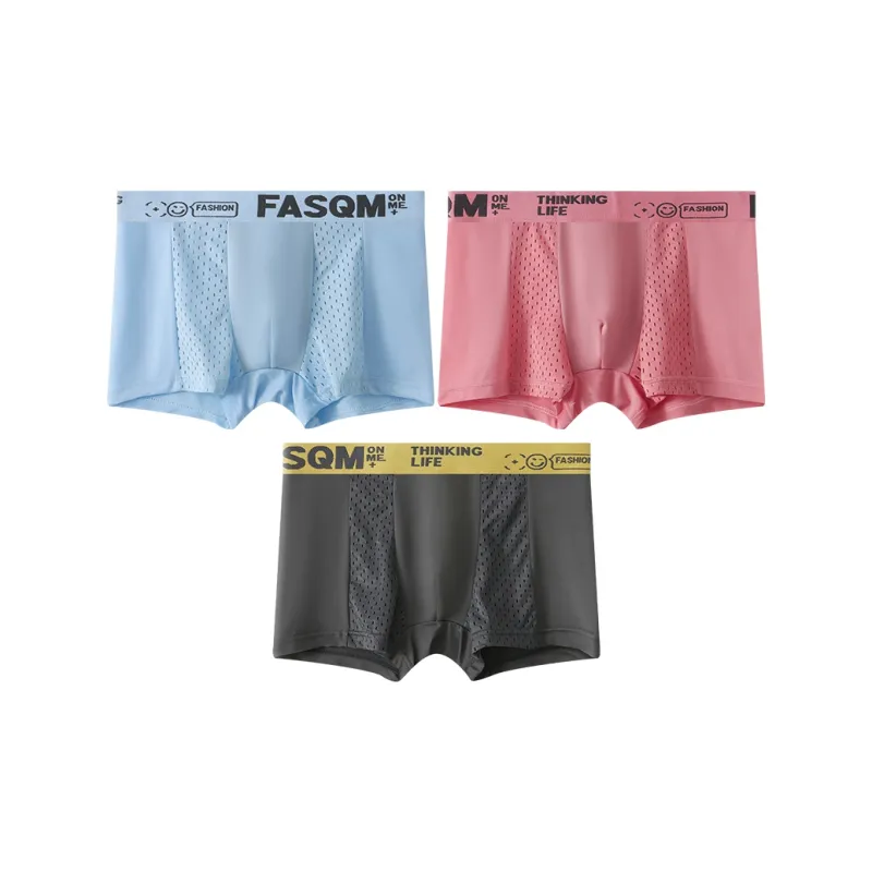 Close fitting Areas Summer Underpants Men's 3 Pack-2