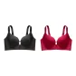 Premium Black+Burgundy