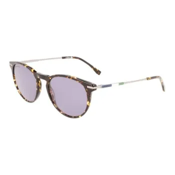LACOSTE Oval Sunglasses Men's Tortoiseshell