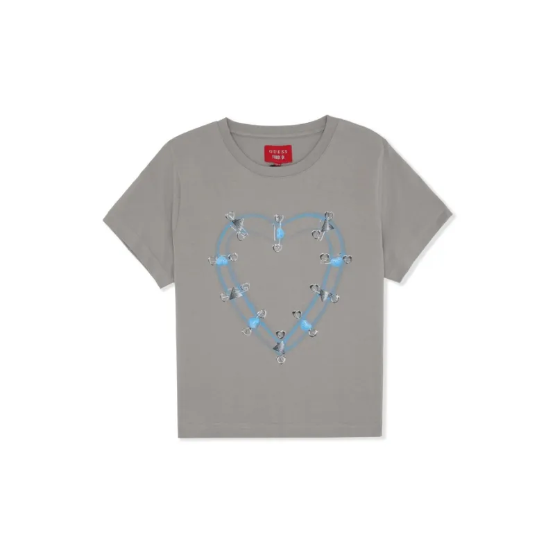 GUESS YUEQI QI Co-branded Model T-Shirts Women