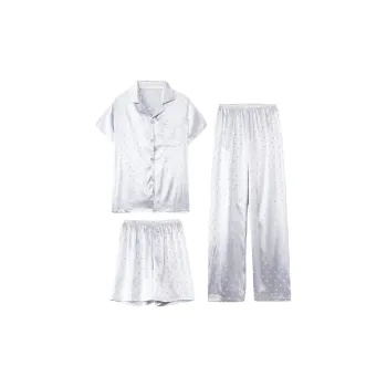 O'MESIK Pajama Set Women's Silver