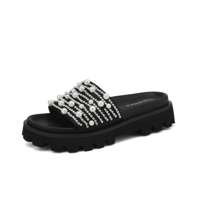 Rosa Bianca Slide Slippers Women's-1
