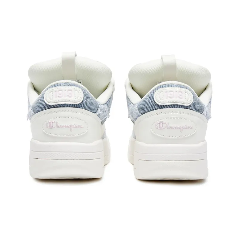 Champion OnSkate V1 Balance Low Top Skateboard Shoes Women's Light Blue-3
