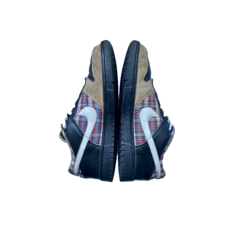 Nike Dunk Low Cl Black White Tweed Noir-3
