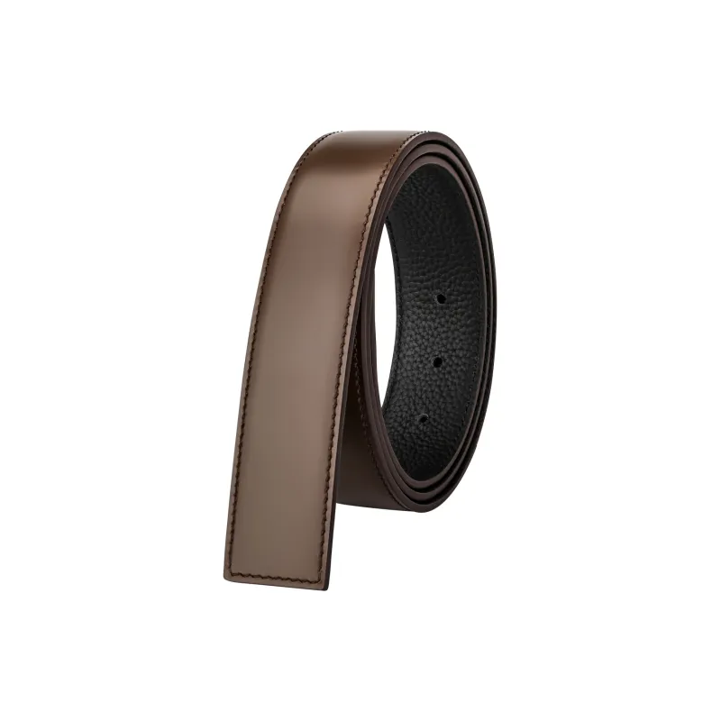 Jaylen Oos Headless Belt Compatible With Pants Belt Top Grain Cow Leather Leather Belts Men's 3.5cm-18