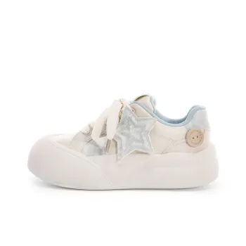Cob Slip-Resistant Water-Resistant Lightweight Breathable Height Increasing Low-Top Skateboard Shoes Women's