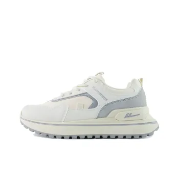 Warrior Anti Slip Wear Resistant Low Top Casual Shoes Women's Beige Gray