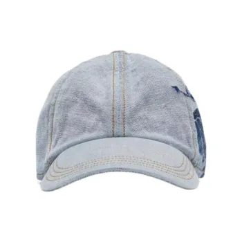 Burberry Logo print Denim Baseball Cap