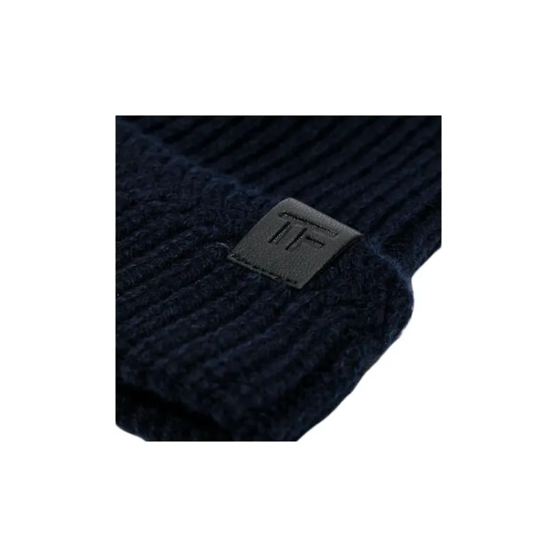 TOM FORD Logo-patch Ribbed-knit Beanie-2