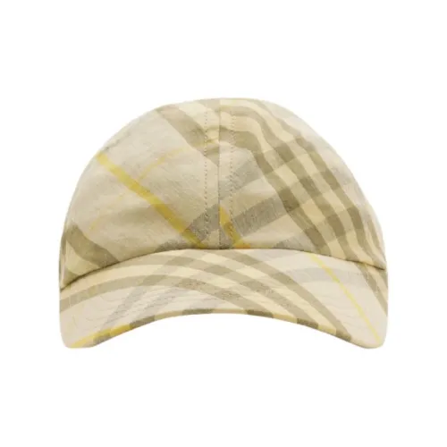Burberry Check Printed Baseball Cap