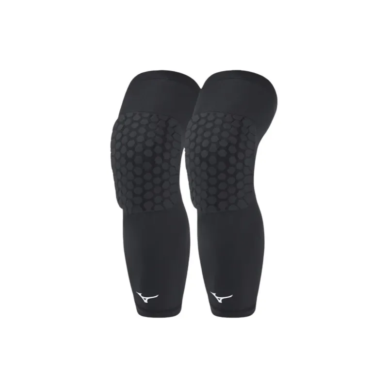 Mizuno Running Tennis Badminton Unisex Polyester Elastane Silicone Knee Pads-4