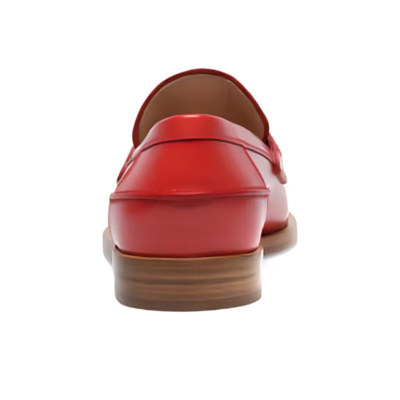 GIANVITO ROSSI Loafers Women's Red-4