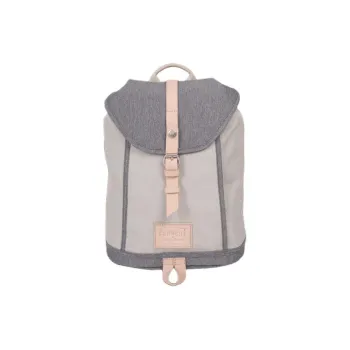 Doughnut Ferment Collaboration Polyester Backpack Mini Unisex Light Gray & Gray