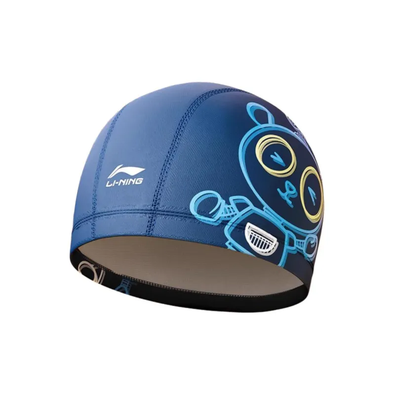 LiNing Swimming Caps Silicone Kids'-6