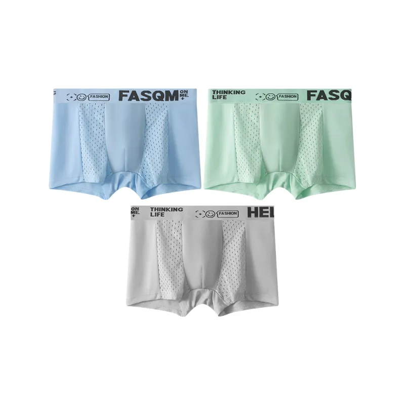 Close fitting Areas Summer Underpants Men's 3 Pack-3
