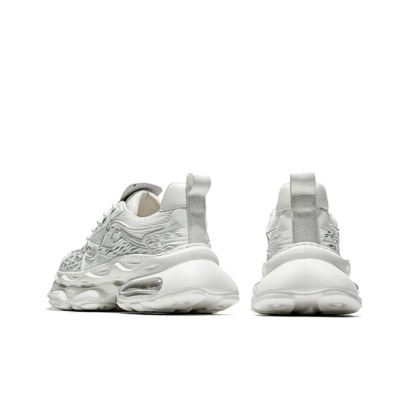MOERBAI Breathable Lightweight Height Increasing Low-Top Chunky Sneakers Unisex-4