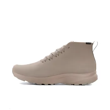 Arcteryx Solano Cushioned Slip Resistant Water Resistant Mid Top Running Shoes Men's Light Tea Brown