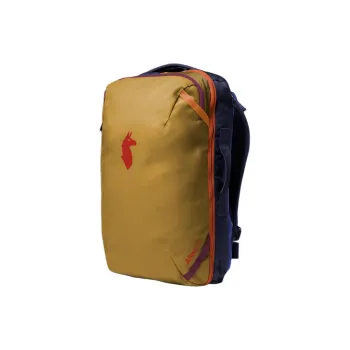 Cotopaxi Polyester Outdoor Hiking Bag Backpacks Unisex Amber