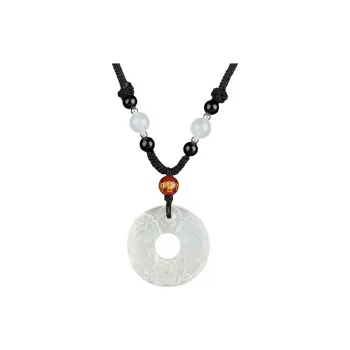 QUIET LOVE Agate Jade Necklaces Unisex
