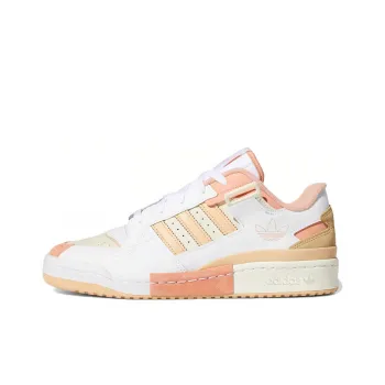 Adidas Originals Forum Exhibit Low Cream Halo Amber