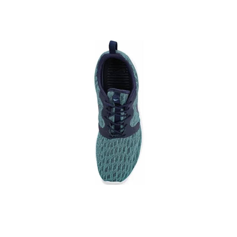 Nike Roshe One Knit Jacquard Midnight Navy Light Aqua-4