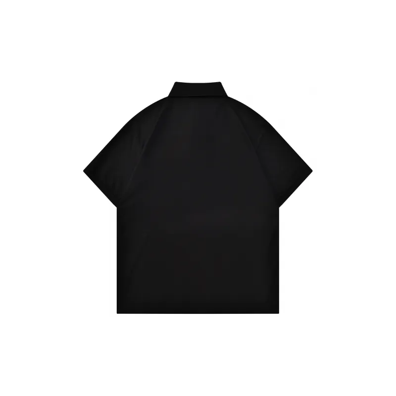ZMOH Plain Net Series Polo Shirts Unisex-4