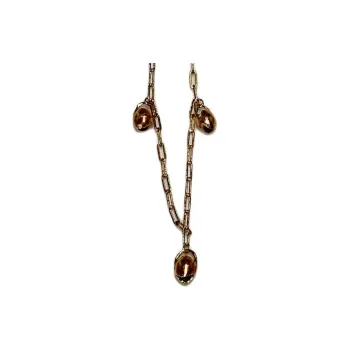 Alighieri Bronze Necklaces Women's Gold