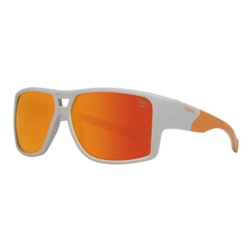 Timberland Plastic Aviator Sunglasses Men's Orange