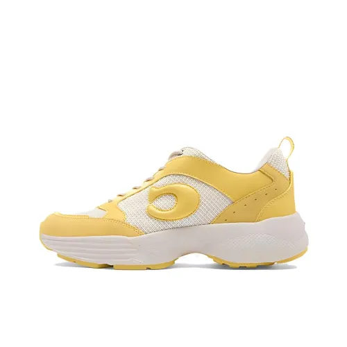COACH Casual Shoes Women's Vintage Yellow