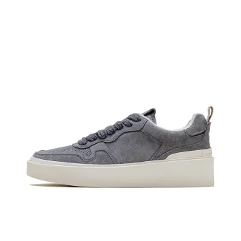 MADEN Breathable Low Top Vintage Casual Skateboard Shoes Men's Gull Gray