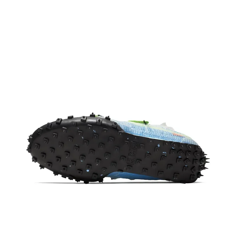Nike Waffle Racer Off White Vivid Sky Women's-4