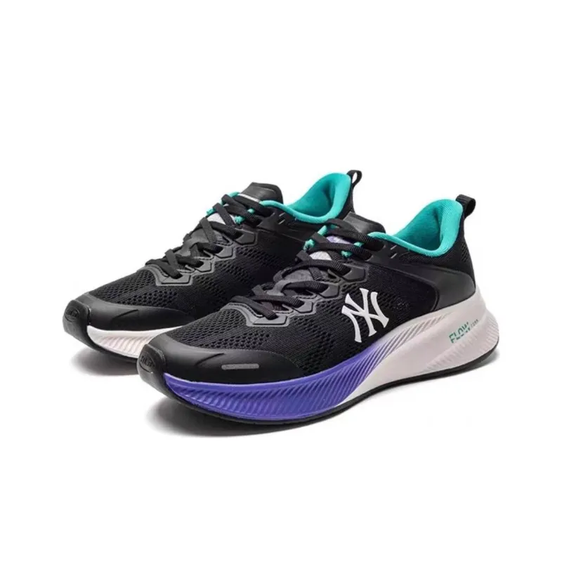 MLB Chunky Runner Ath flow Slip Resistant Low Top Casual Running Shoes Unisex Lavender-2