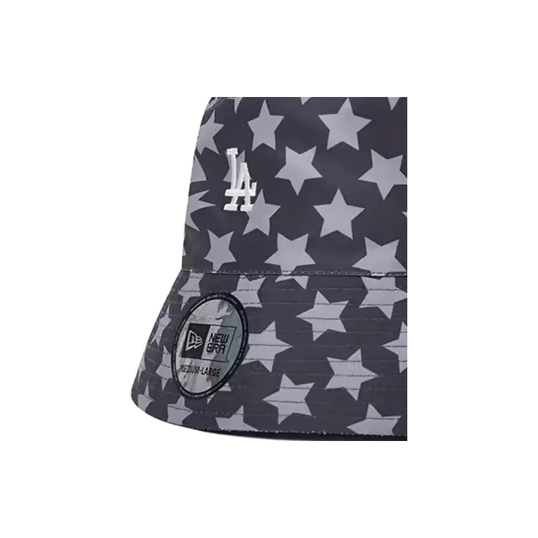 New Era Polyester Bucket Hats Unisex Black-2