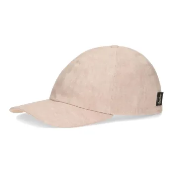 Borsalino Cotton Baseball Caps Women's Beige
