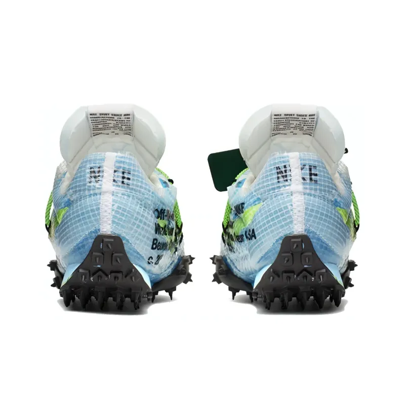 Nike Waffle Racer Off White Vivid Sky Women's-3