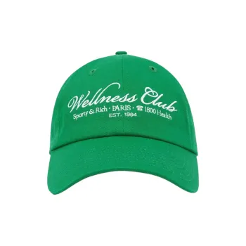 SPORTY & RICH 1800 Health Logo-embroidered Cap