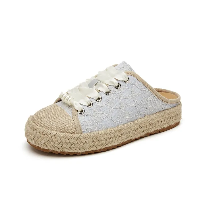 DAPHNE Rubber Sole Slip Resistant Wrap toe Slippers Women's-4