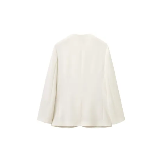 OVV Business Suits Women's Ecru Solid Color 05-1