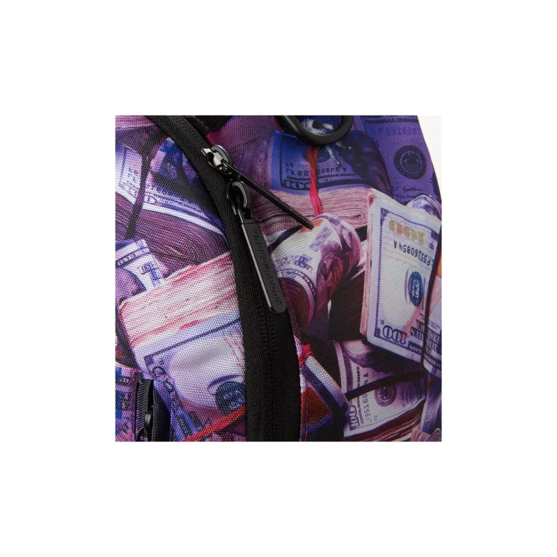 SPRAYGROUND Fabric Backpack Small Size Unisex Purple-3