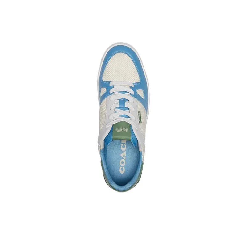 COACH Clip Skateboard Shoes Men's Blue-3