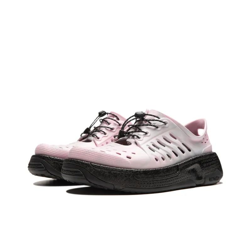 LiNing Pan Gu Trek Breathable River Trekking Shoes Unisex Pink Gray-2