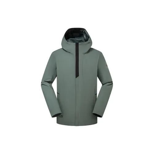 TOREAD Windbreaker Jackets Men Snow Turquoise