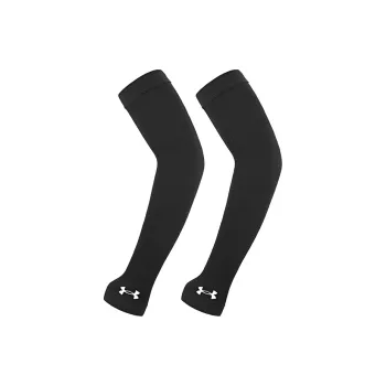 Under Armour Fitness Basketball Cycling Arm Guards 1 Pair Black Unisex