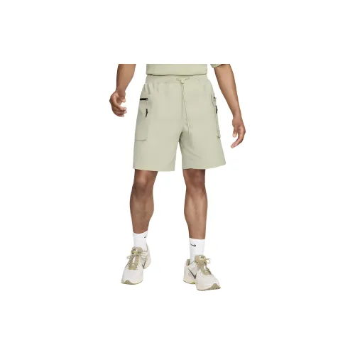 Nike SPORTSWEAR TECH PACK Casual Shorts Men Olive