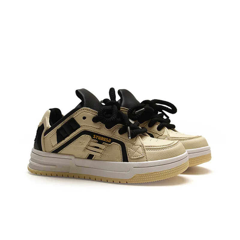 STUR YSN Wear resistant And Lightweight Low Top Skateboard Shoes Unisex-26
